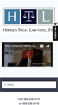 Mobile Screenshot of hodgestriallawyers.com